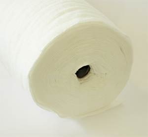 Hobbs Heirloom White 100% Cotton Wadding with scrim 96'' wide 30 yard Roll
