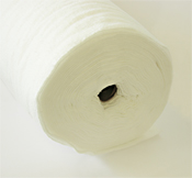 Hobbs Heirloom White 100% Cotton Wadding with scrim 96'' wide 30 yard Roll